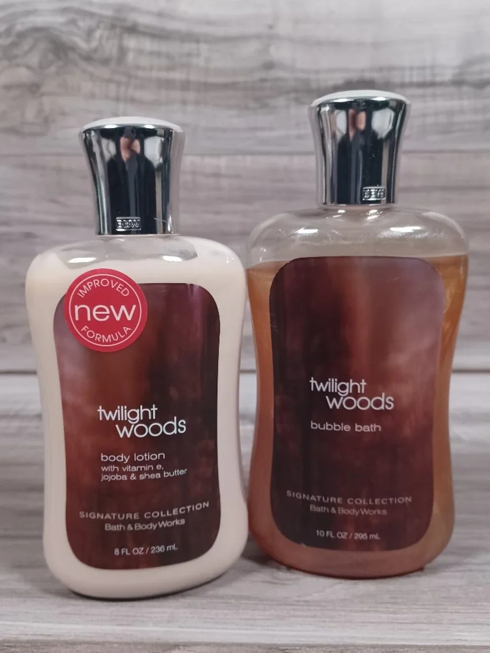 Bath and Body Works Twilight Woods Shower Gel and Lotion Slightly Used